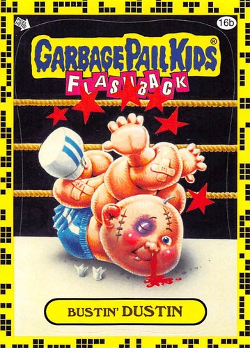 GARBAGE PAIL KIDS 2011 FLASHBACK SERIES 2 PICK-A-CARD YELLOW BASE STICKERS TOPPS - Picture 64 of 321