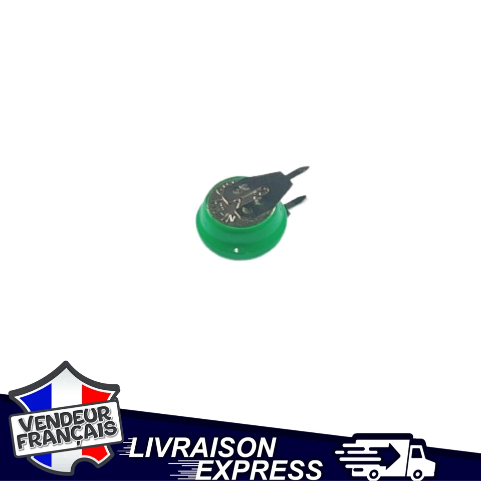 PIRABADI PILE ACCUS 40Mah 1.2V Ni-MH V40H RECHARGEABLE AVEC PÂTE BROCHE A SOUDER (1792)