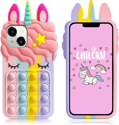 iPhone 13 Phone Case Kids Protective Cover 3D Push Pop Bubble Unicorn Fidget Toy | eBay iPhone 13 Phone Case Kids Protective Cover 3D Push Pop Bubble Unicorn Fidget Toy | eBay