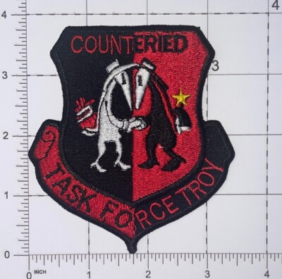 #ad #ad USN Color Counteried Task Force Troy Patch Hook amp; Iron On Repro New A564 $8.90