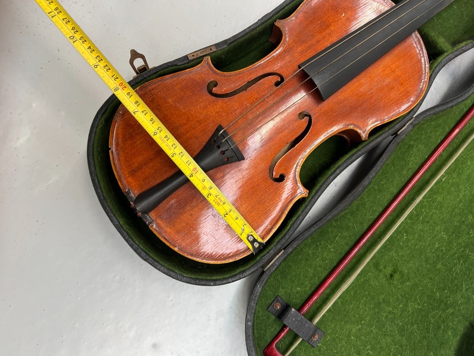 CASED VINTAGE VIOLIN LOFT FIND eBay