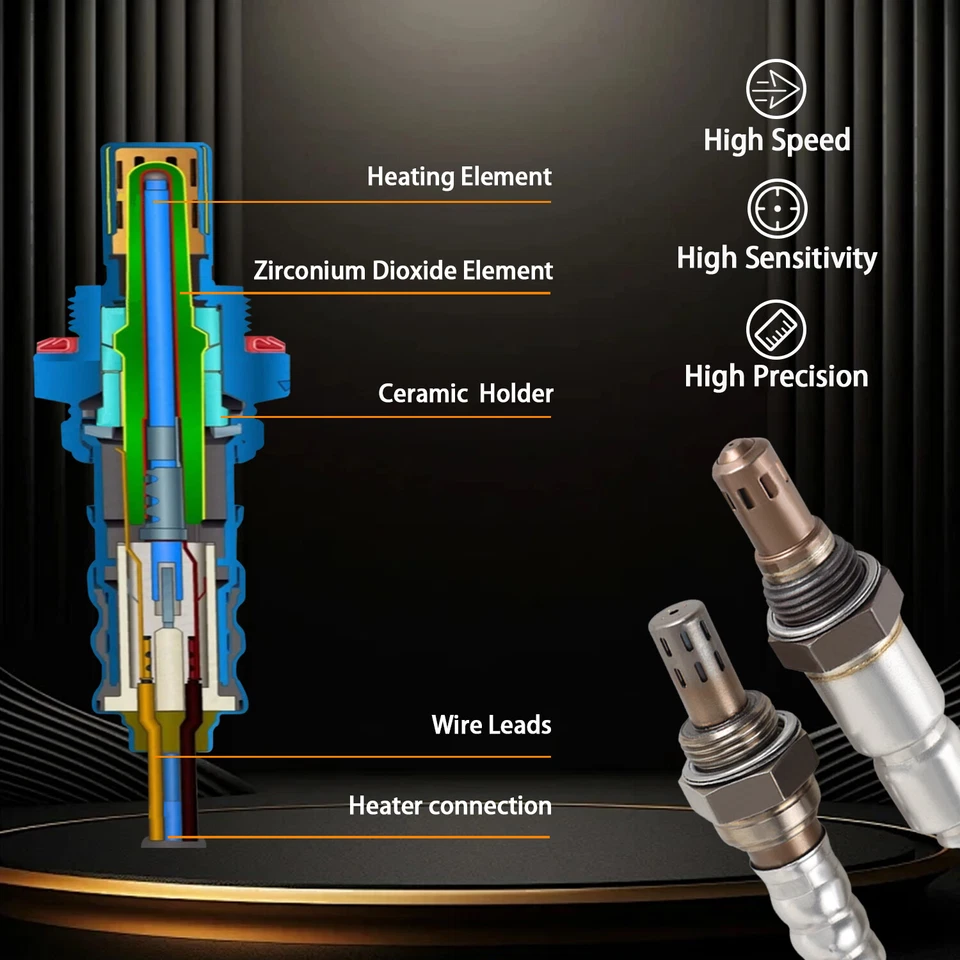 1 датчик кислорода вверх и вниз по течению O2 подходит для Ford Transit-350 HD 2015 года выпуска - Изображение 2 из 4