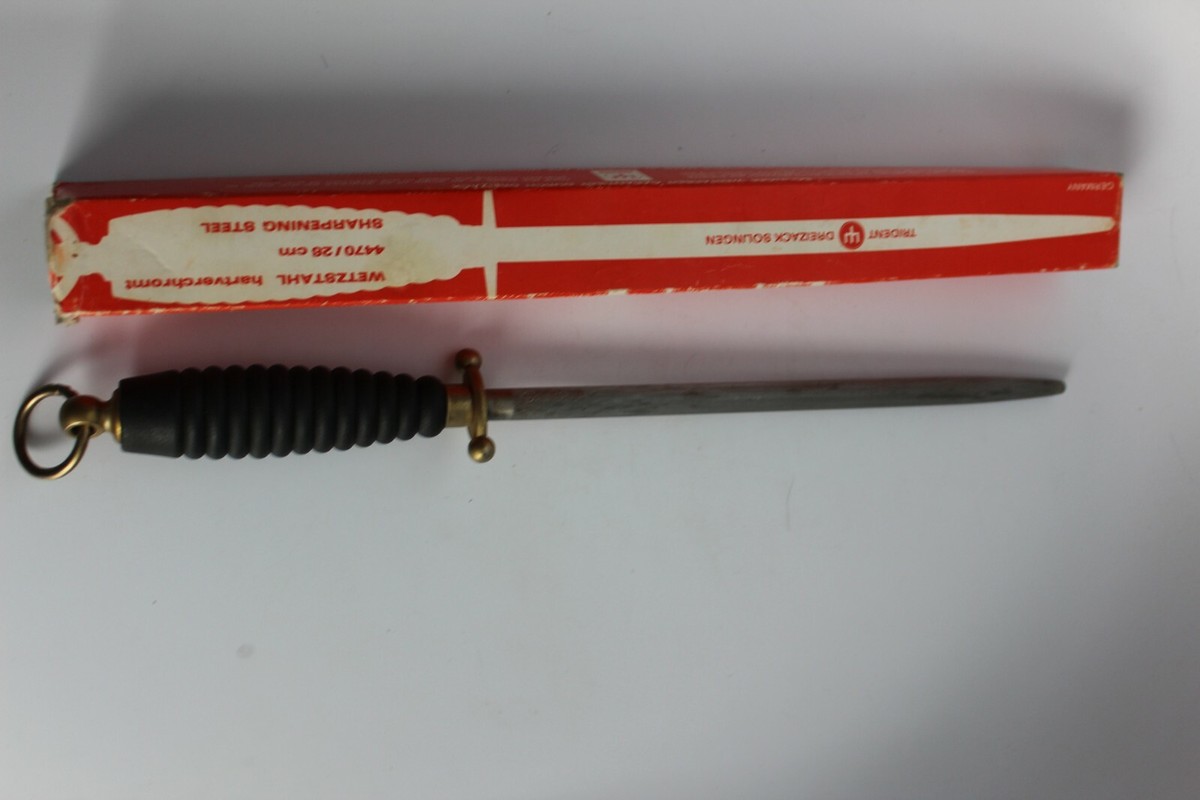 WUSTHOF Dreizack Solingenゾーリンゲン　シャープナー Wusthof Dreizack Solingen Trident Knife Sharpening Steel #4470