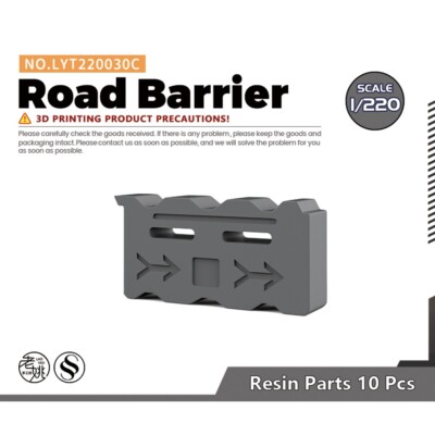 Yao's Studio LYT220030C 1/220 Road Barrier For Scene model Type-3