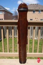 Professional Chinese Aged Fir Guqin 7-stringed Zither Instrument --             /    