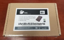 NEW Sealed SIIG 8-Port USB to RS-232 Serial Adapter Hub JU-SC0211-S1