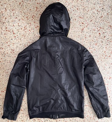 ARMANI JEANS Mens 30th Anniversary Full Zip Jacket Black ARMANI JEANS Mens 30th Anniversary Full Zip Jacket Black