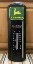 John Deere Thermometer Sign Parts Equipment Vintage Style Tractor Vintage Style