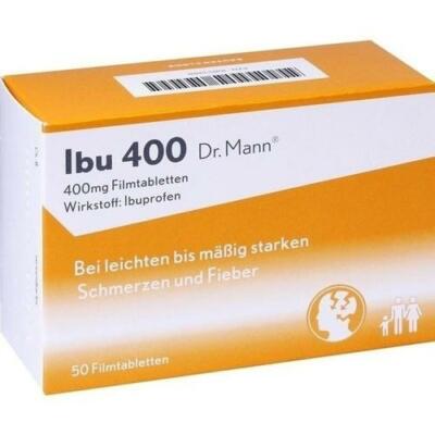 IBU 400 Dr.Mann Filmtabletten 50 St PZN 10853488