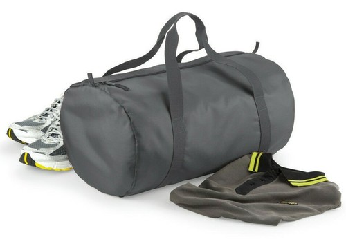 Bagbase Barrel Bag Foldable Lightweight Packaway Sports Gym Duffle Holdall - Picture 8 of 47