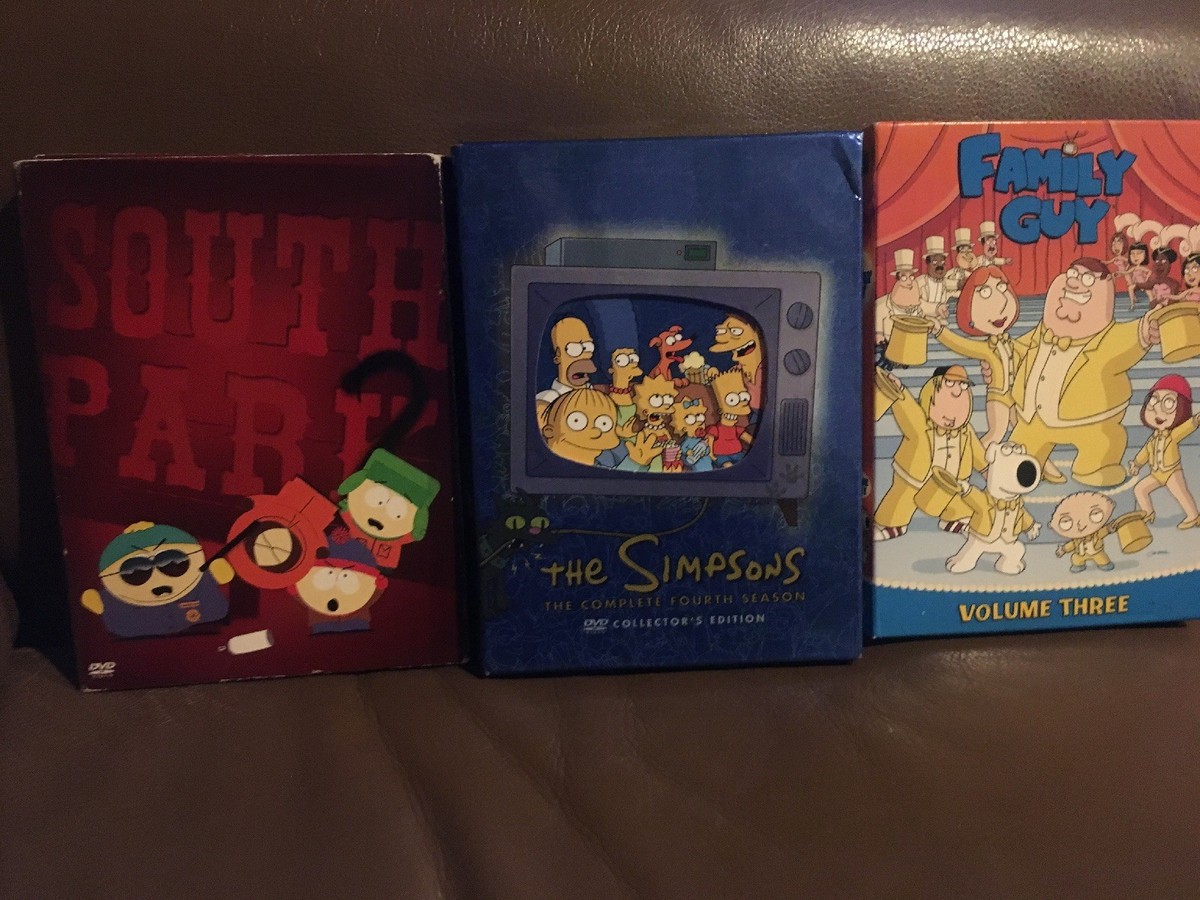 Animated TV Comedy Set! Simpsons South Park Family Guy FREE