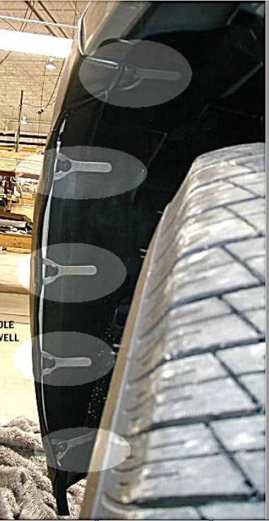 Sujetador con cubierta de máscara frontal Lebra para Chevy Avalanche & Tahoe 2007-2014 Foto 3 de 3