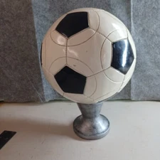 HUGE Realistic Soccer Ball Trophy - Full size Ball !