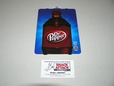 DIXIE NARCO 501E HVV &276E HVV SODA MACHINE "Dr. Pepper" 20oz BOTTLE VEND LABEL