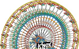 6 Foot tall Ferris Wheel K'NEX Building Set Construction Toy KNEX Giant 89790