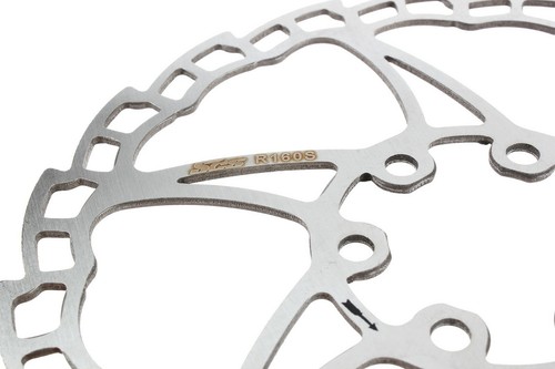 Rotor de freno de disco para bicicleta de montaña SCS R160S 160 mm 6" ultraligero plateado - Imagen 4 de 6