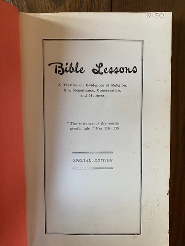 Bible Lessons 1934 Special Edition by Metropolitan Church Assoc., Cape Town, S.A - Foto 7 di 11