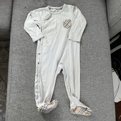 Burberry Snap One piece Footie Unisex 18 M