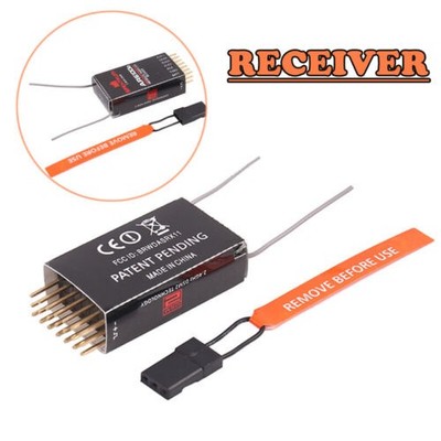 6CH 2.4GHz AR6100e DSM2 Receiver Empfänger für JR Spektrum Dx5e DX6i DX7 DX8 Dx9