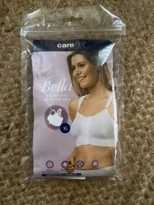 Carefix Bella Seamless Post Op Surgery Compression Bra White Size XL