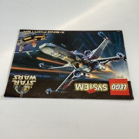 Lego Star Wars X-wing Fighter 7140 Instruction Booklet Only