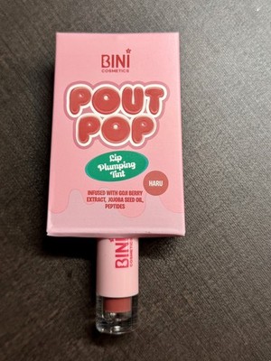 Official BINI Cosmetics POUT POP Lip Plumping Tint - HARU- US SELLER!