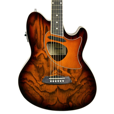 Ibanez Talman TCM50 Acoustic-Electric Guitar Vintage Brown Sunburst