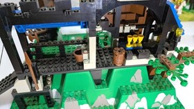 LEGO System Castle Dark Forest Fortress 6079 In 1996 Used Retired Comp W/Manual