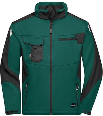 Herren Jacke, Workwear Softshell Jacket -STRONG- | James+Nicholson wird Daiber