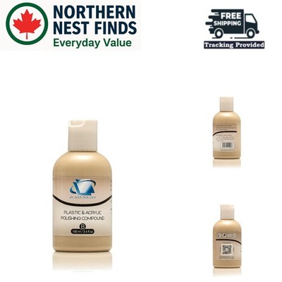 Professional 100ml Acrylic Polishing Paste for Restoring High-Gloss Finishes
