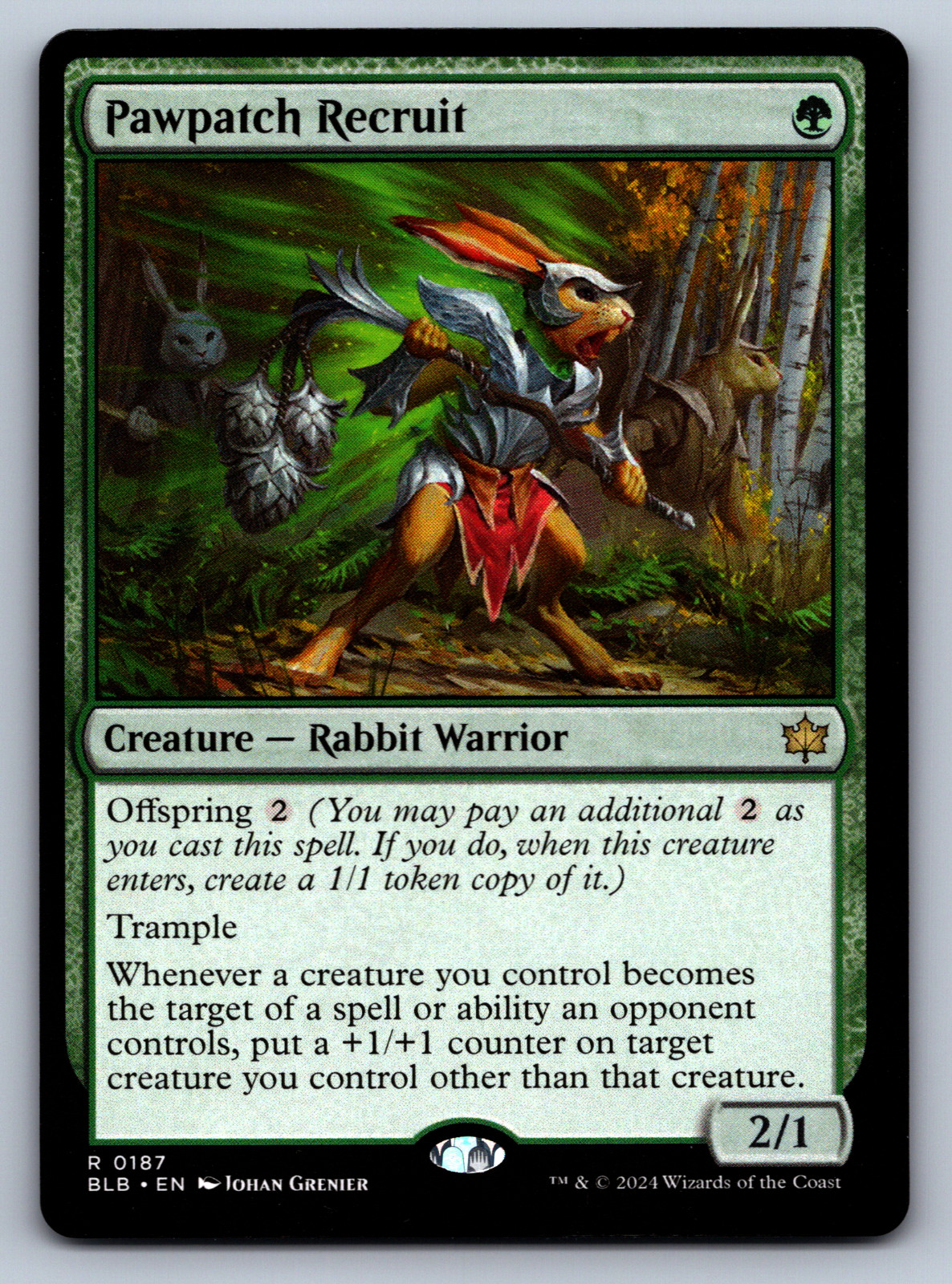 Pawpatch Recruit - Bloomburrow - MTG