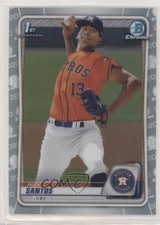 2020 Bowman Draft Chrome Refractor Alex Santos #BD-139 fz0