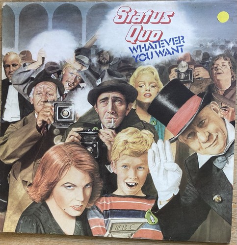 STATUS QUO - Whatever You Want Vertigo 9102 037 UK 1979 VG+ early press