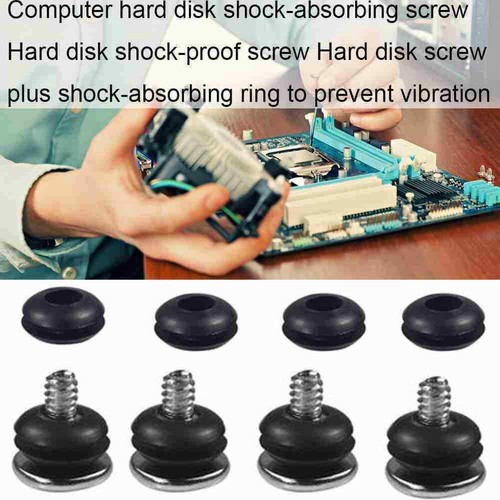 Fractal Design Hard Drive Bracket Screw and Rubber A HDD bracket S8X9 screw G7X8 - Zdjęcie 8 z 10