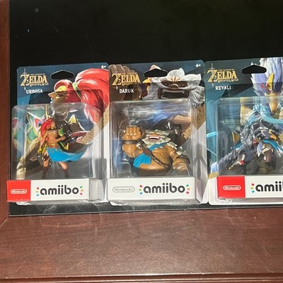 Nintendo Amiibo The Legend of Zelda : Breath of the Wild Set of 3 