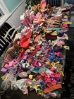 Huge Vintage Barbie Doll ,Clothing And A Lot of Accessories Mixed Lot