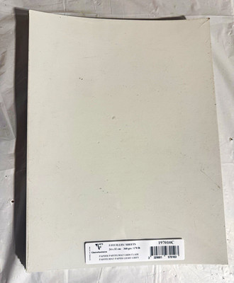 Clairefontaine Pastelmat Paper Light Grey 24x32cm 5 Sheets 197010C