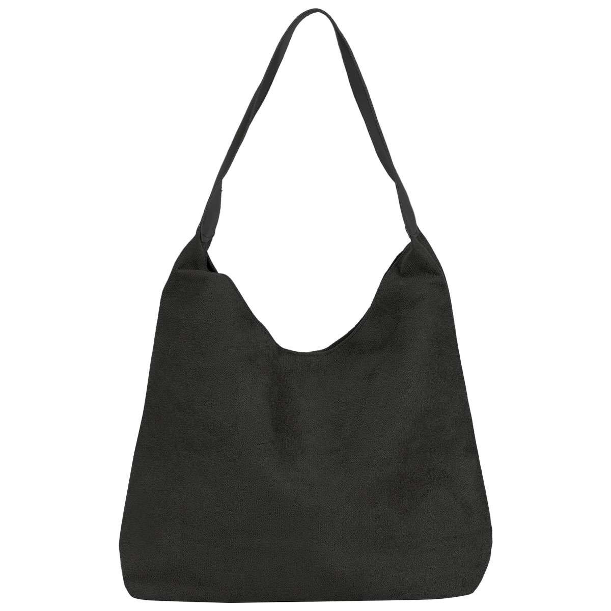 Suede Hobo Bag for Women Slouchy Purse Fashionable Leather Shoulde Office Tote