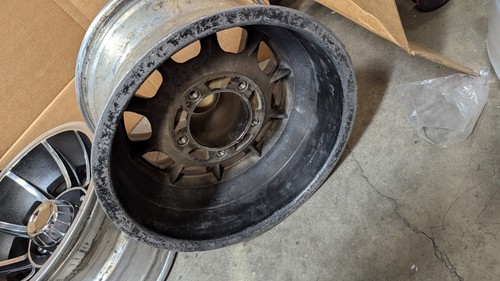 VINTAGE 15 x 8.5" VECTOR WHEELS FORD VAN BRONCO 5 on 5.5" JEEP TRUCK APPLIANCE - Bild 21 von 24