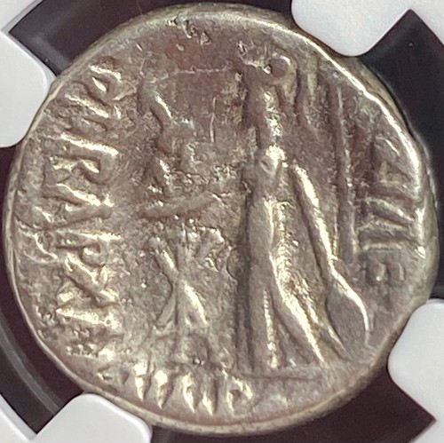 Cappadocian Kingdom 96BC-63BC Ancient Drachm Coin NGC Graded Ariobarzanes I ChF - Picture 4 of 16