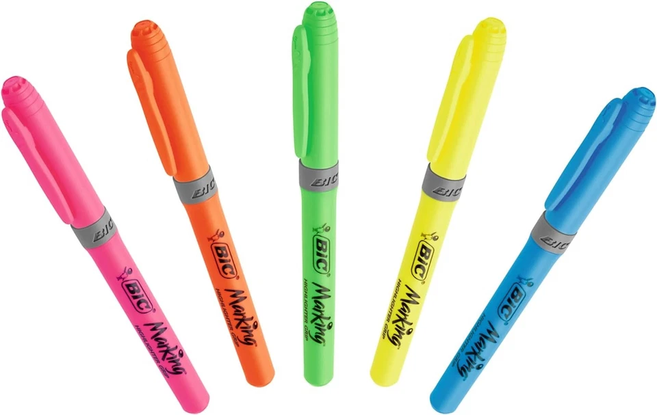 BIC Highlighter, Textmarker, 24er Pack, in verschiedenen Farben inkl. Pastell, m - Bild 2 von 4