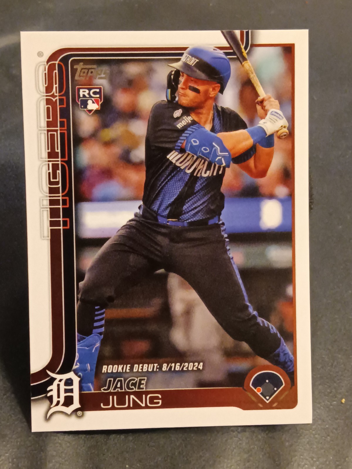2025 Topps Update #US93 Jace Jung (RC) ⭐Rookie Debut⭐ Detroit Tigers 🐯