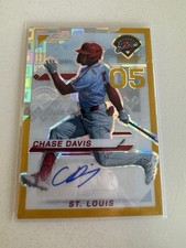 2025 Panini Chase Davis FOTL Auto Gold Pandora 3/3 No132