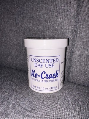 No-Crack UNSCENTED DAY USE - SUPER Hand Cream - Dry Skin - 454g / 16oz - NEW