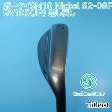 Wedge Titleist Vokey Sm10 Nickel 52-08F/Bv105 Jp Remand/S200/52 7328 Japan Ship
