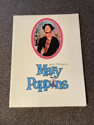 1964 WALT DISNEY'S MARY POPPINS SOUVENIR BOOK
