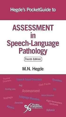 Hegde's PocketGuide to Assessment in Speech Therapy - Paperback by M.N. Hegde