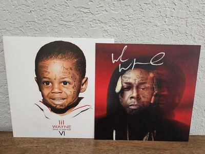 Lil Wayne Tha Carter 6 IV Red SIGNED Vinyl IN HAND Signature