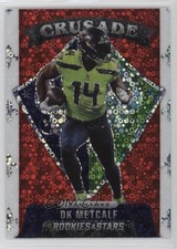 2021 Panini Rookies & Stars Crusade Red Circles Prizm DK Metcalf #CR-9 k6j