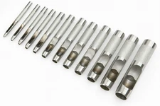 12pc Hollow wad punch set.
